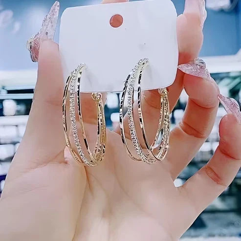 Vibrant Hoop Earrings