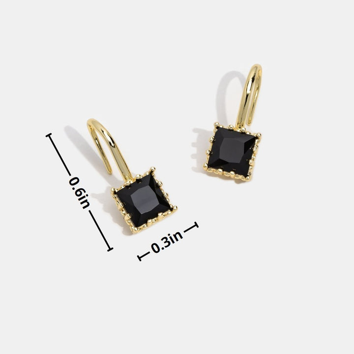 Captivating Crystal Dangle Earrings