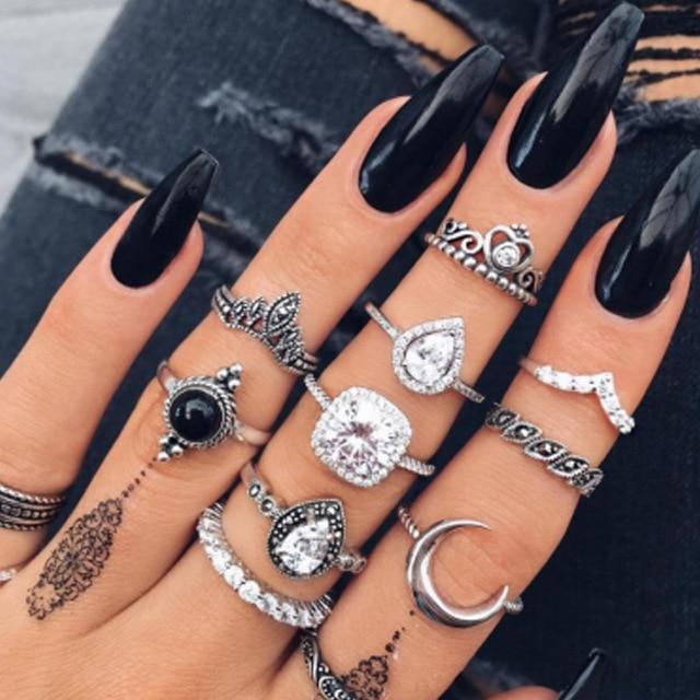 Unique Collection of 8 to 12 Rings