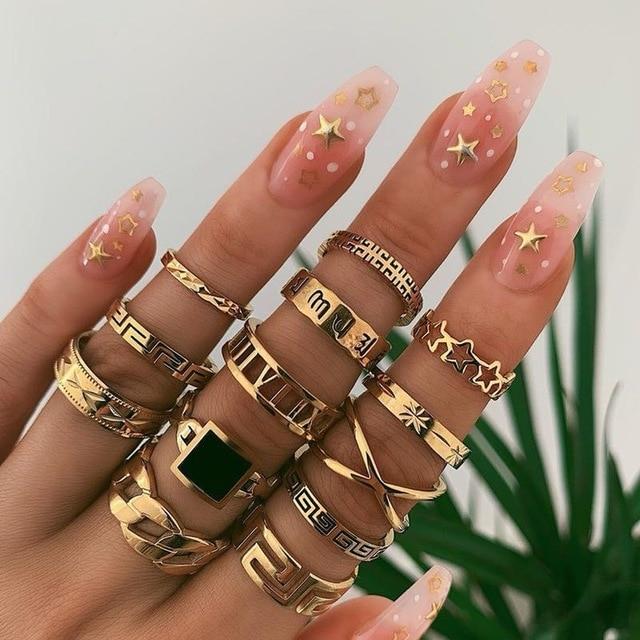 Unique Collection of 8 to 12 Rings