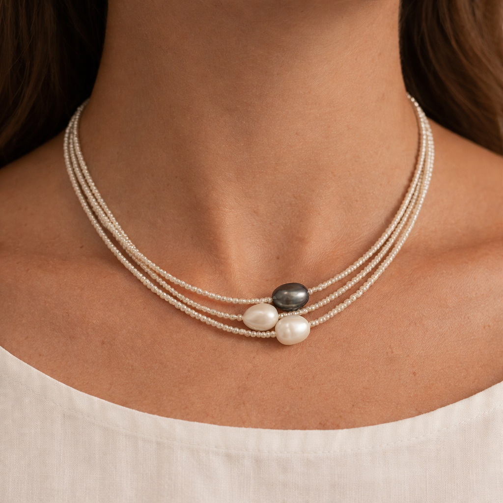 Timeless Freshwater Pearl Necklace