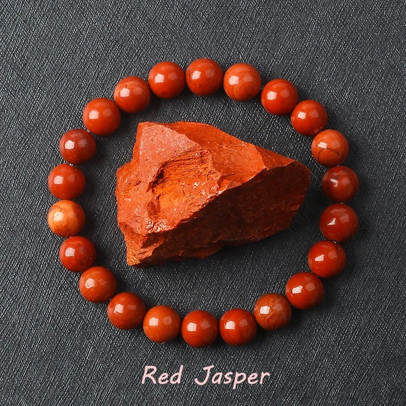 Revitalizing Jasper Grounding Bracelet