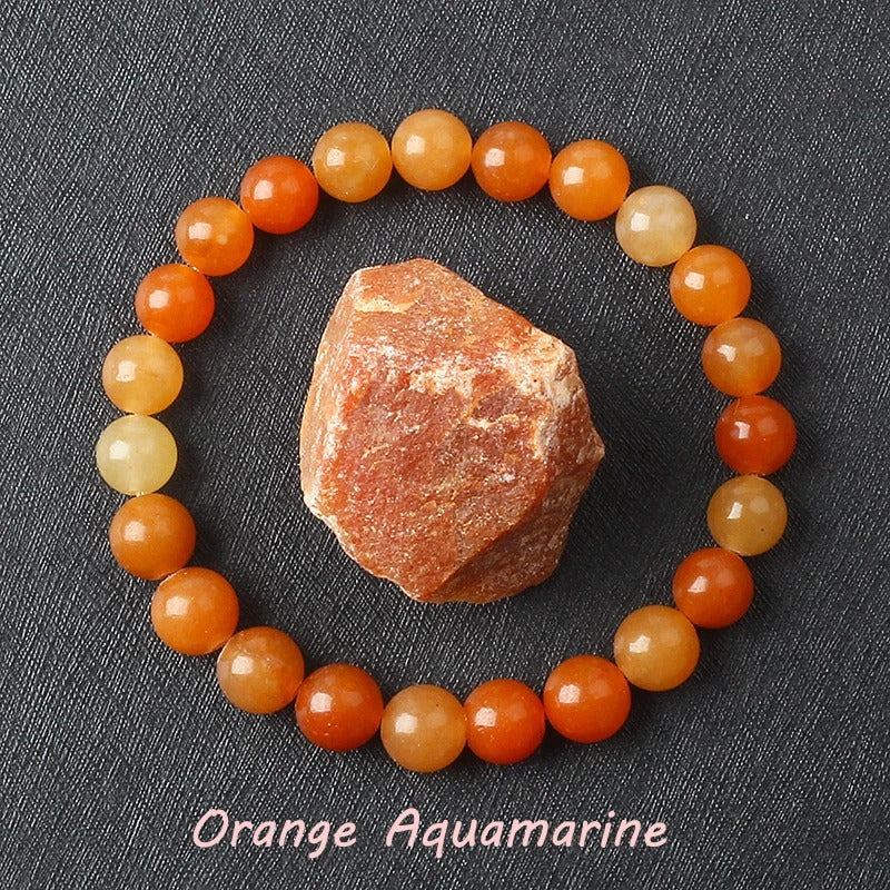 Radiant Aquamarine Energy Bracelet