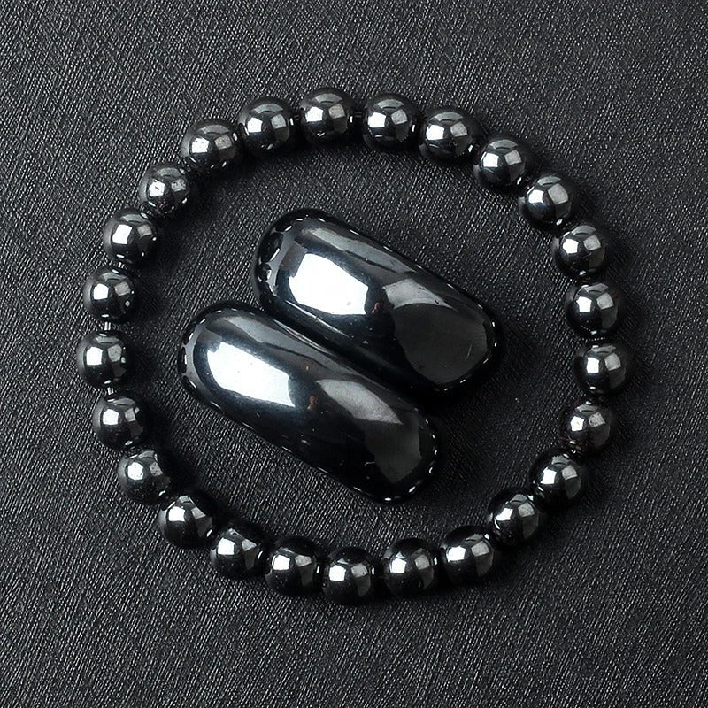 Hematite Bracelet for Grounding Energy and Strength