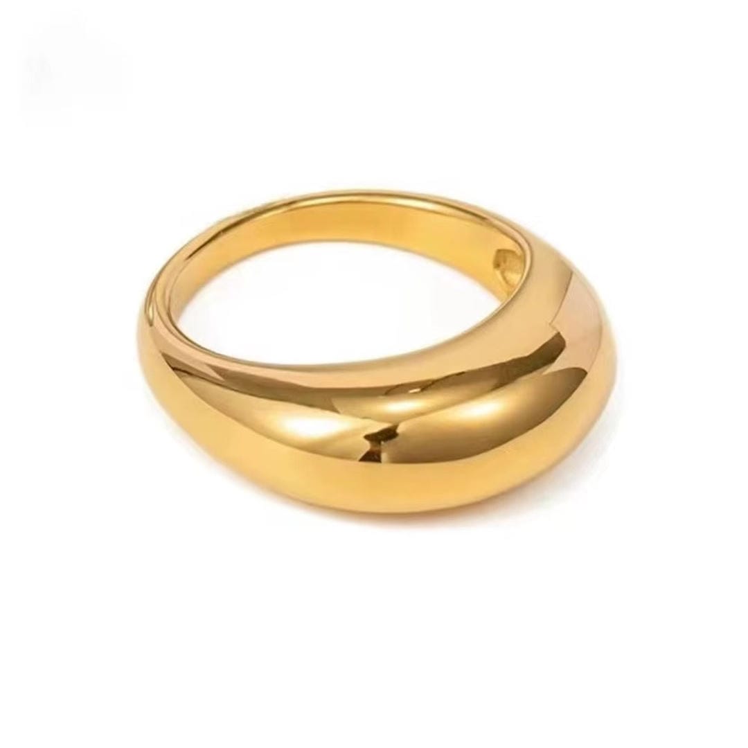 Timeless Golden Crescent Band